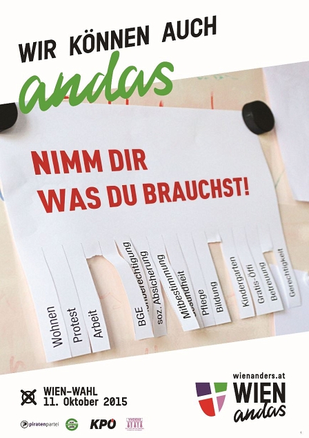 Nimm dir was du brauchst!